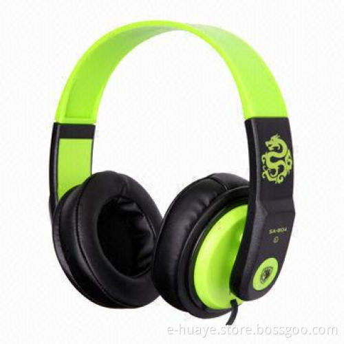 Music Headphone with 40mm Loudhailer Diameter, 20 to 20,000Hz Frequency Range